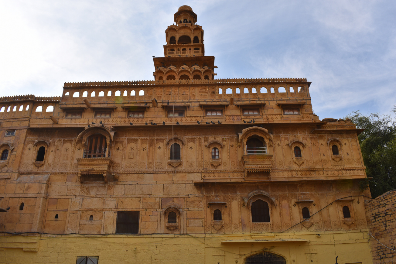 Backside of maharaja palace