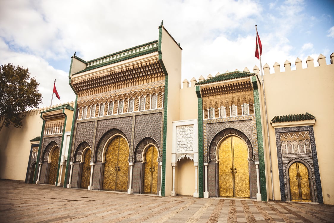 Dar el-Makhzen entrance doors