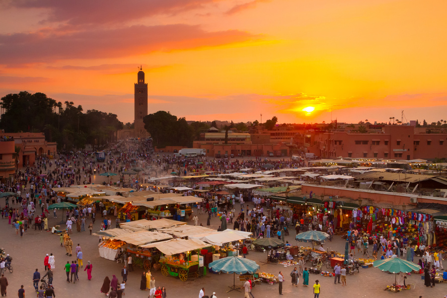 Jamaa El Fna, Marrakesh, Morocco